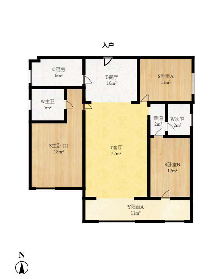 德润小区(丰升德润小区) 3室2厅2卫 2480.0元/月 德润小区(丰升德润小区) 3室2厅2卫 2480.0元/月户型图