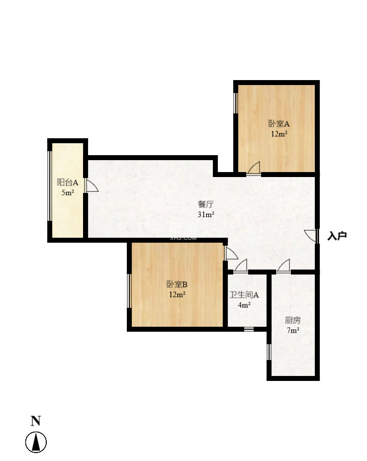 星城映象   44.92㎡      4000.0元/月小区图