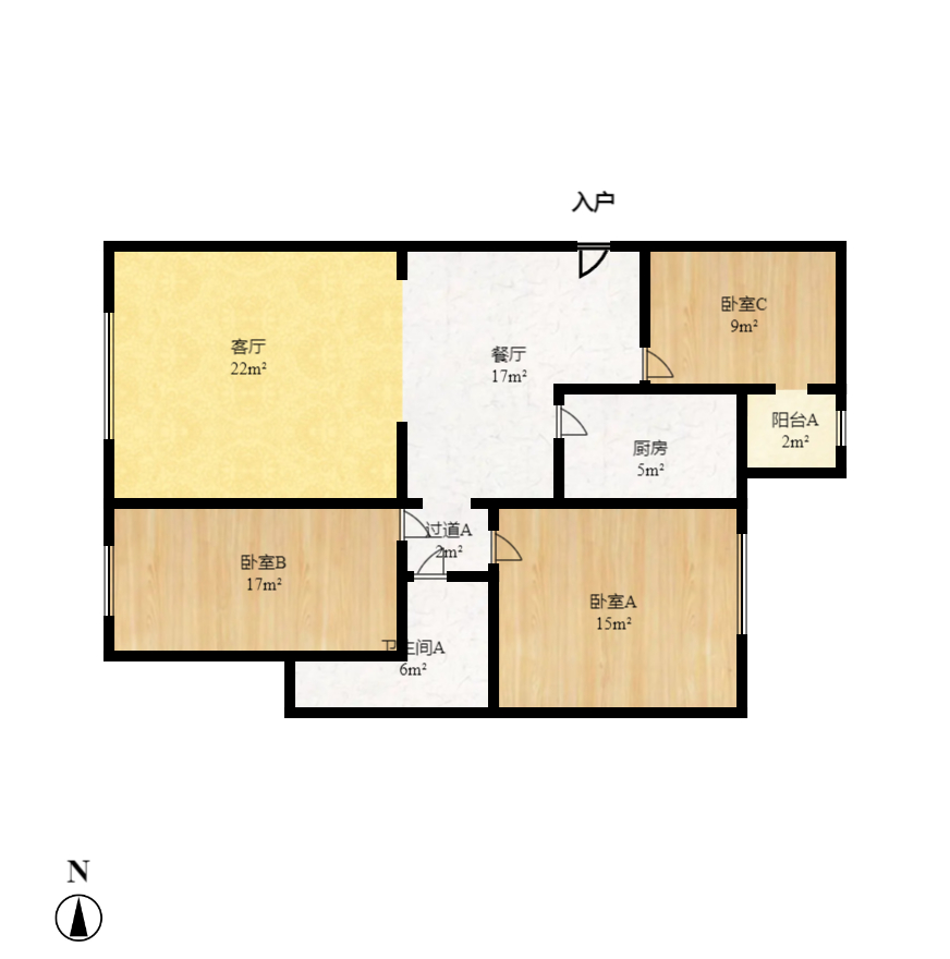 康斯丹郡(融程领秀佳园)  3室2厅1卫    2200.0元/月 康斯丹郡(融程领秀佳园)  3室2厅1卫    2200.0元/月户型图