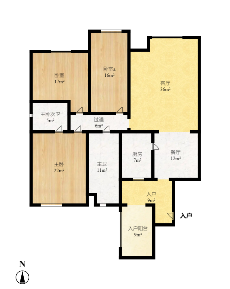 荣鑫家园 1室0厅0卫 1800.0元/月 荣鑫家园 1室0厅0卫 1800.0元/月户型图