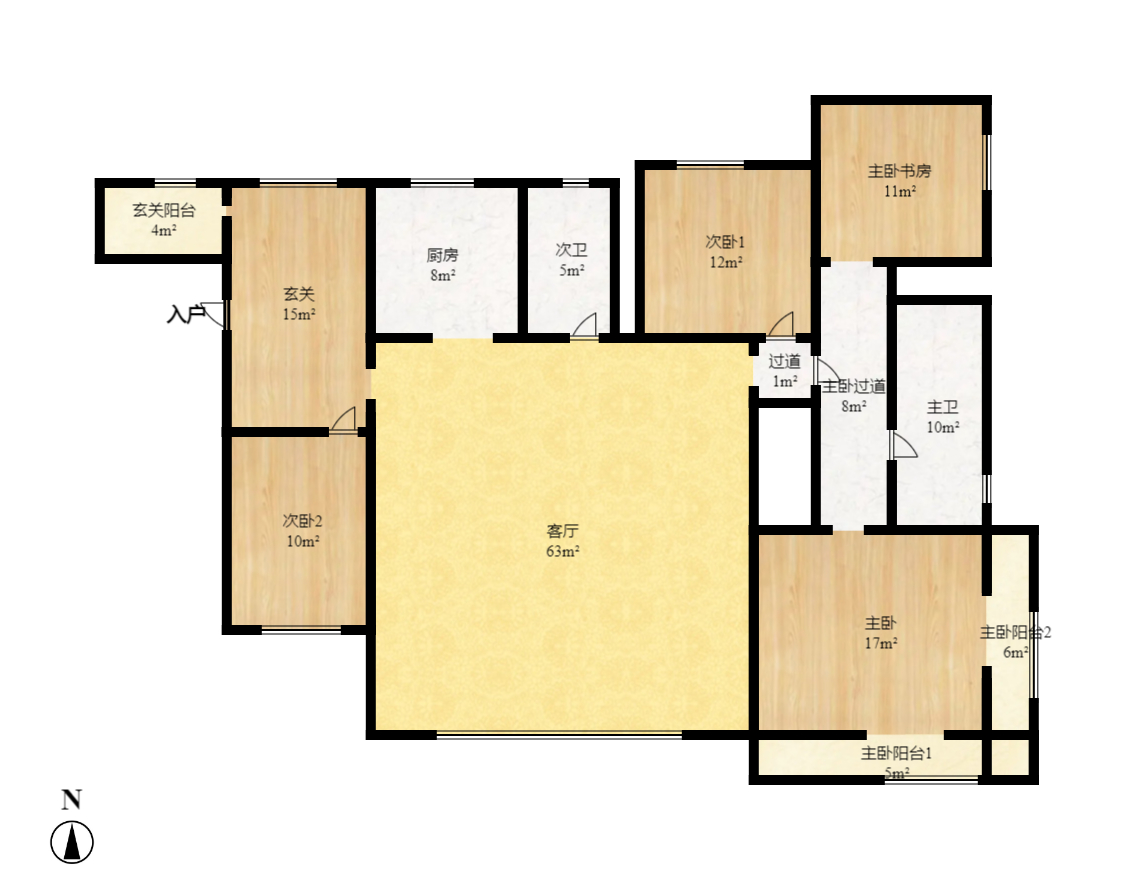 南山雍江汇(滨江国际新城) 4室2厅2卫 3980.0元/月 南山雍江汇(滨江国际新城) 4室2厅2卫 3980.0元/月户型图