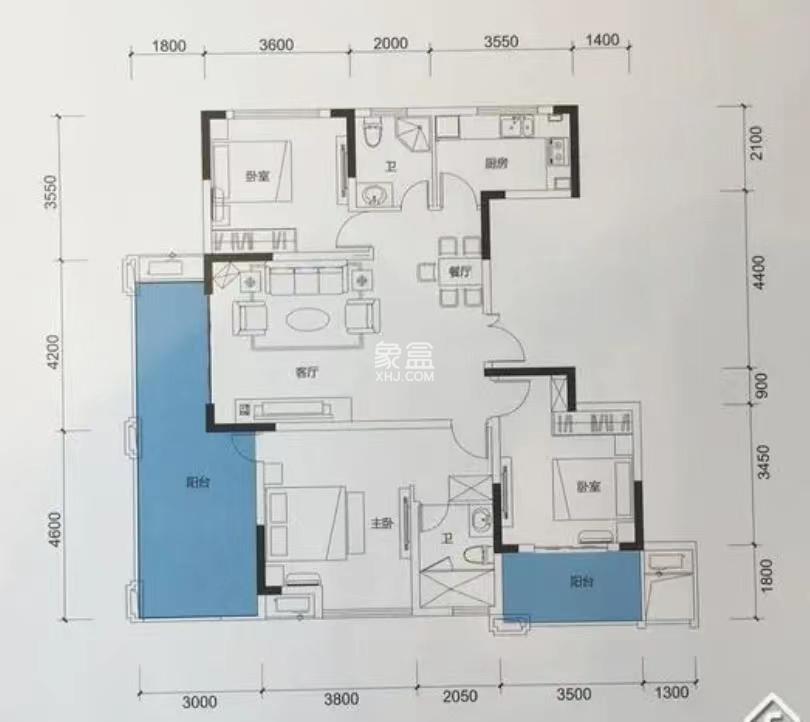 玫瑰御园  4室2厅2卫    71.0万 玫瑰御园  4室2厅2卫    71.0万室内图