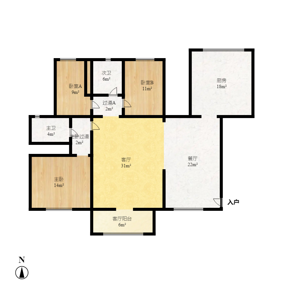 卓越蔚蓝海岸三期  3室2厅2卫    3200.0元/月 卓越蔚蓝海岸三期  3室2厅2卫    3200.0元/月户型图