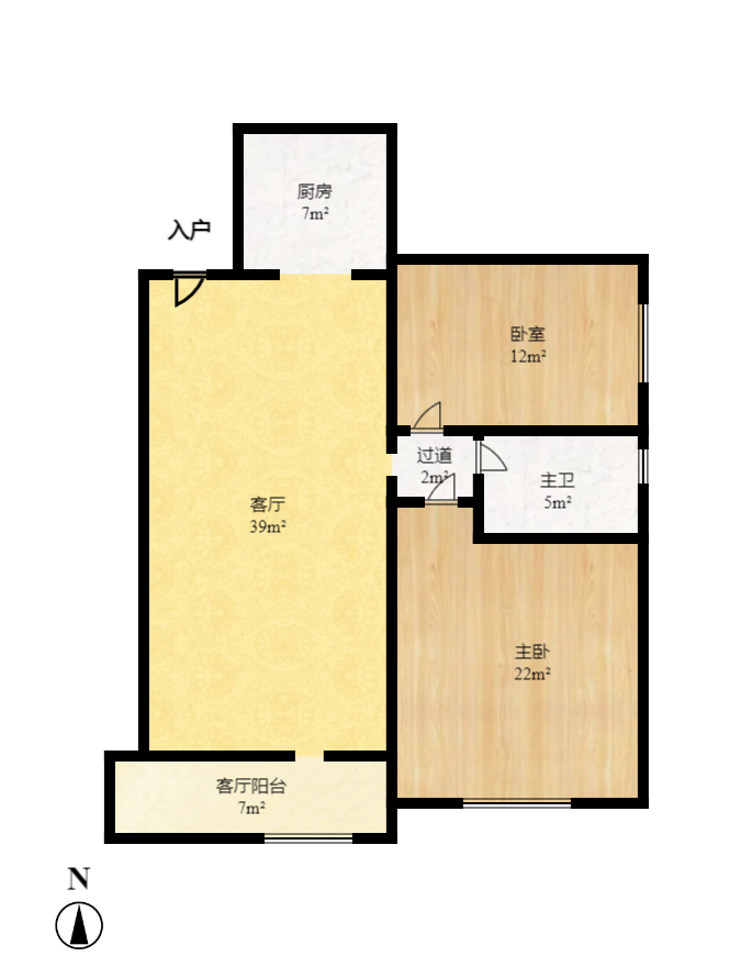 圆梦完美生活  2室2厅1卫    1600.0元/月 圆梦完美生活  2室2厅1卫    1600.0元/月户型图