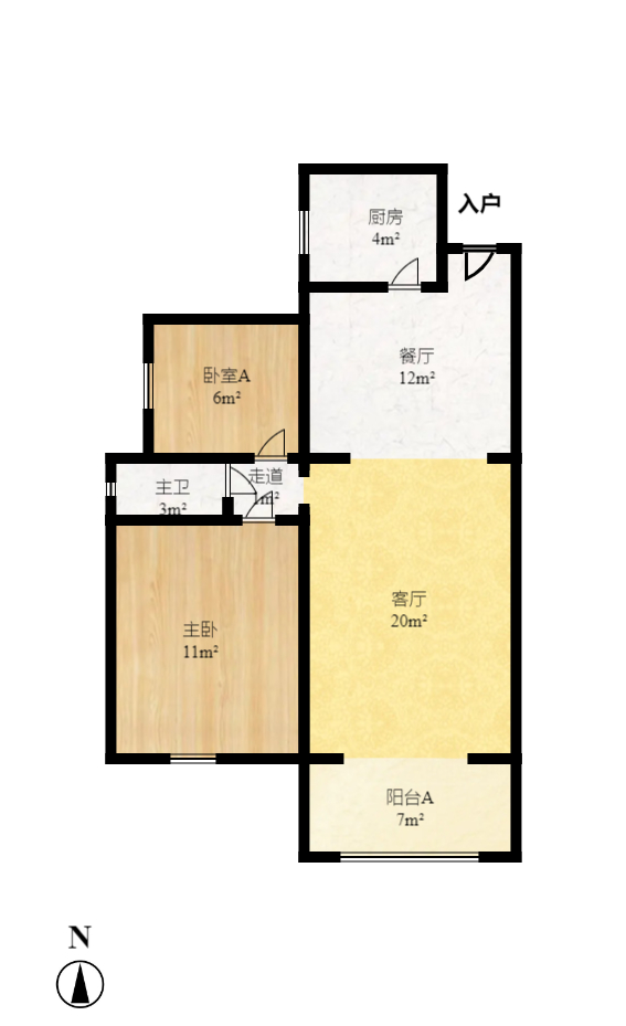 黎郡新宇太和园  1室1厅1卫    1600.0元/月 黎郡新宇太和园  1室1厅1卫    1600.0元/月户型图