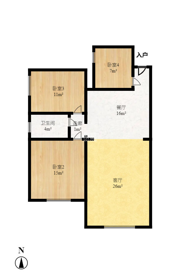 中交中央公园D2区  3室2厅1卫   110.00万