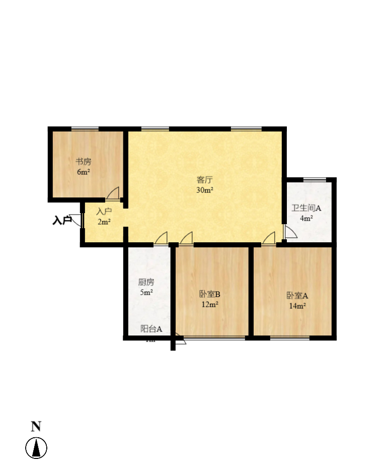 汇景豪庭  1室0厅0卫    3200.0元/月 汇景豪庭  1室0厅0卫    3200.0元/月户型图