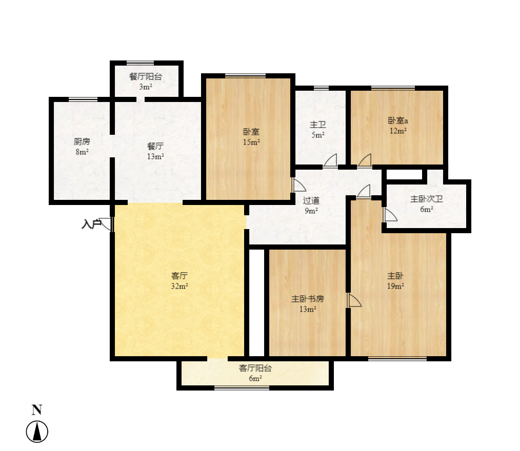 圆梦完美生活 3室2厅2卫 1600.0元/月 圆梦完美生活 3室2厅2卫 1600.0元/月户型图