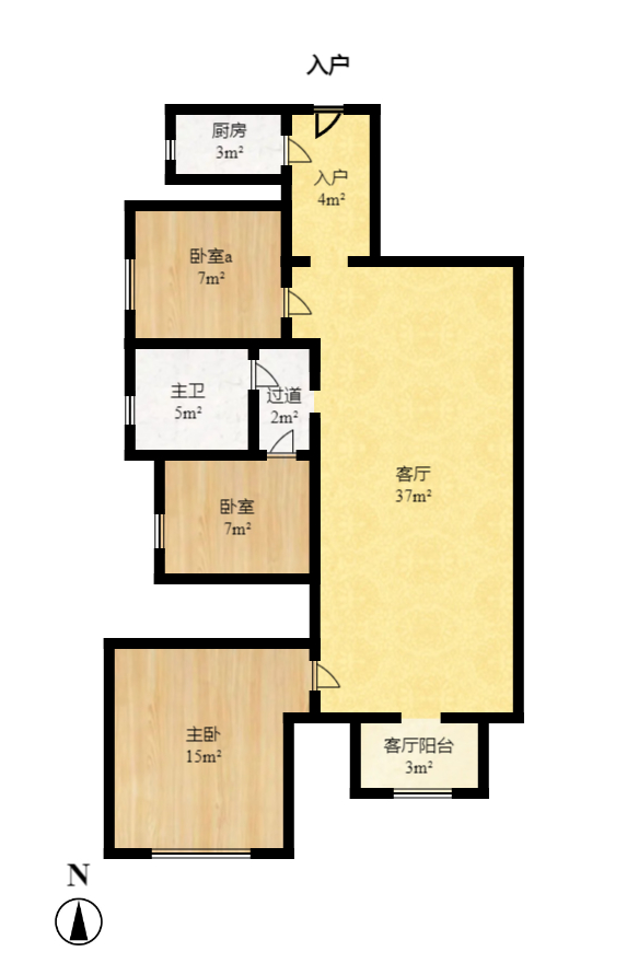 保利香槟国际A区 保利香槟国际A区室内图2