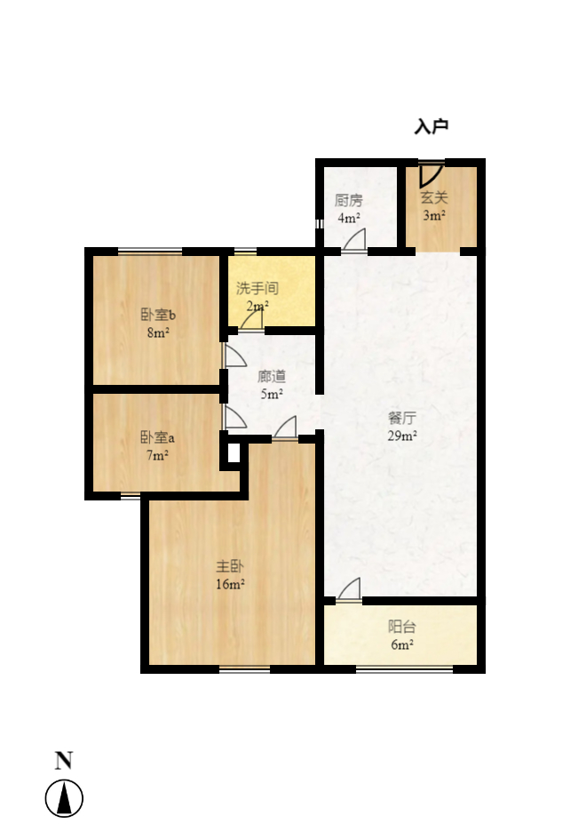 卓越浅水湾  3室2厅1卫   2500.00元/月室内图1