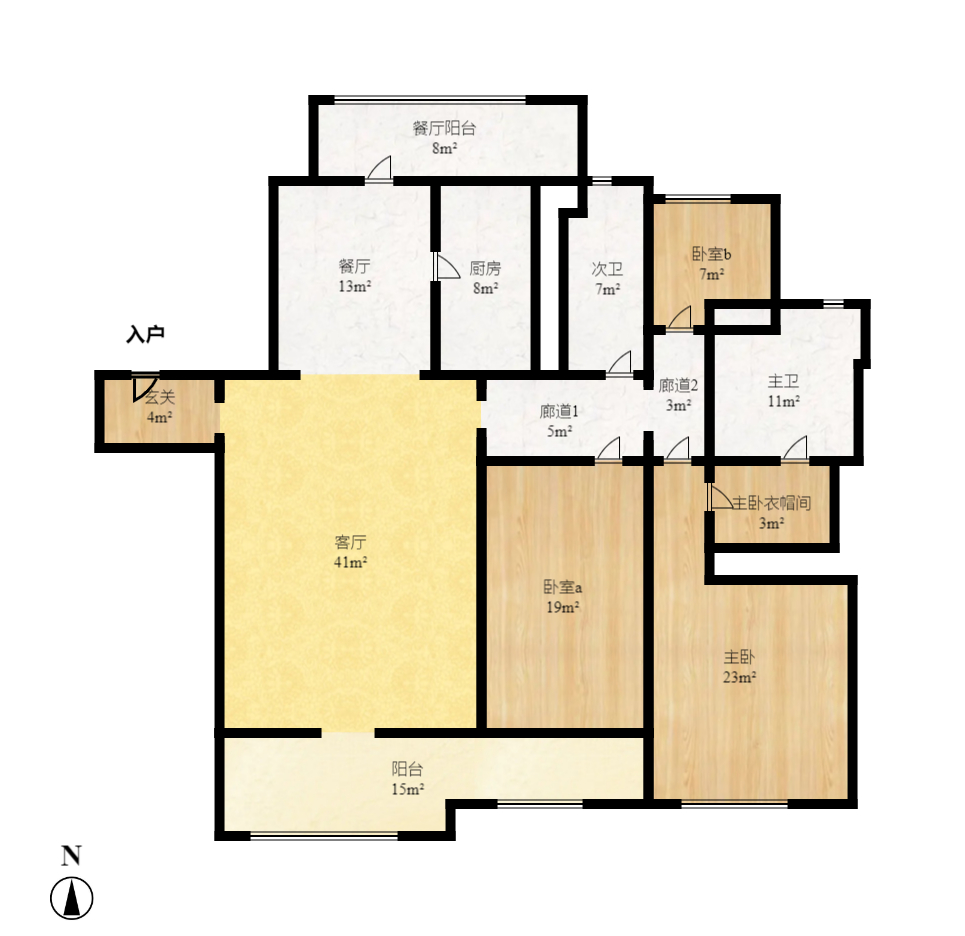 梅溪湖金茂府(金茂广场)(金茂览秀城) 3室2厅2卫 3500.0元/月 梅溪湖金茂府(金茂广场)(金茂览秀城) 3室2厅2卫 3500.0元/月户型图