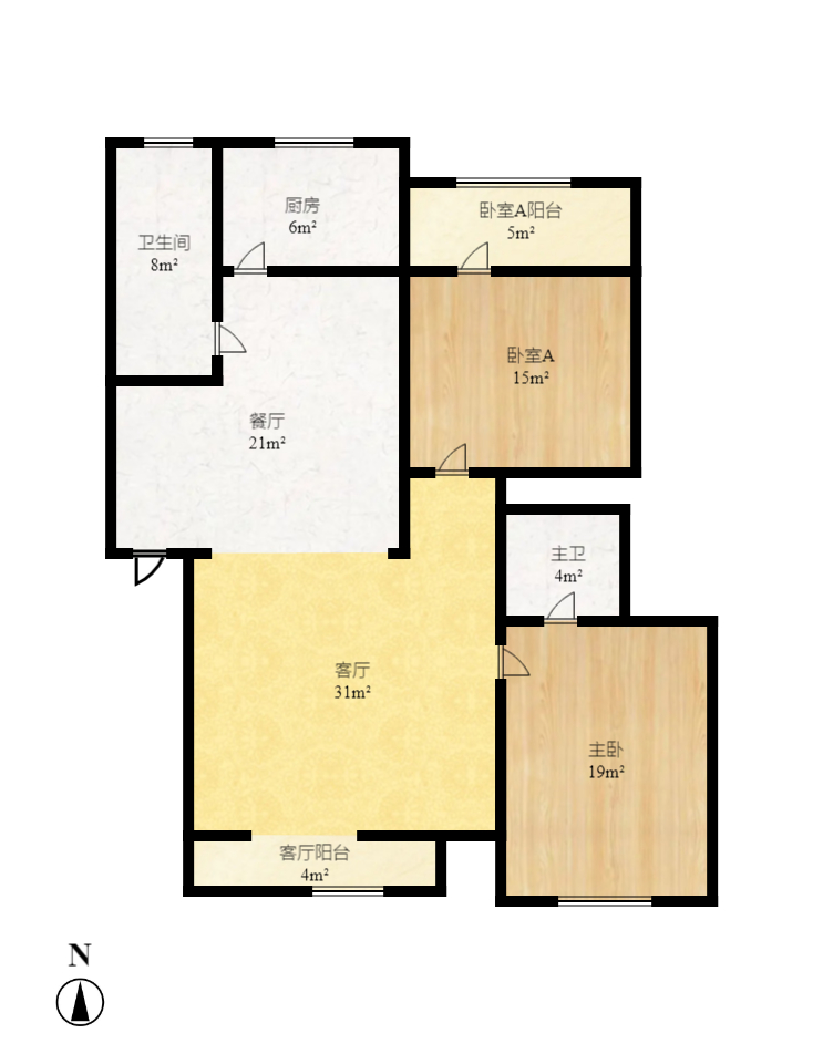 佳远小区(汽车西站) 2室2厅1卫 1400.0元/月 佳远小区(汽车西站) 2室2厅1卫 1400.0元/月户型图