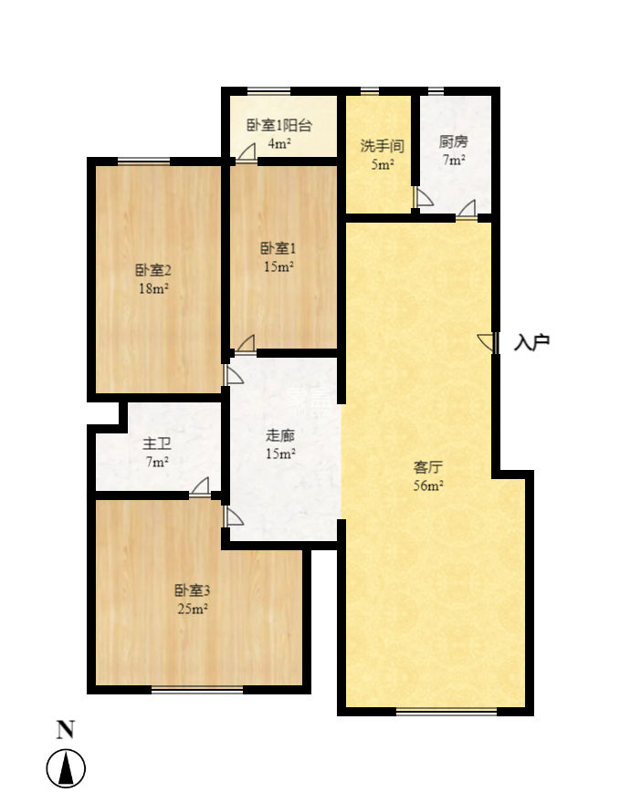 三重大厦（三重才园小区)   155.5㎡     4500.00元/月小区图