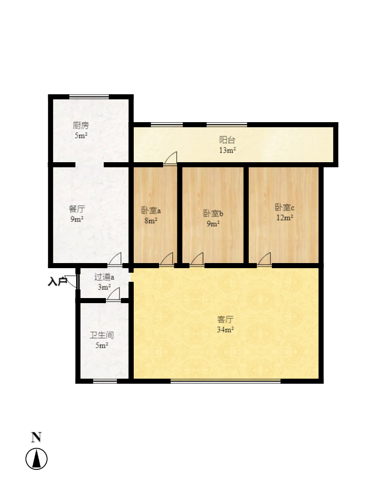 中石化西南石油局单位房(中南石油局四普基地花园小区) 3室2厅2卫 1000.0元/月 中石化西南石油局单位房(中南石油局四普基地花园小区) 3室2厅2卫 1000.0元/月户型图