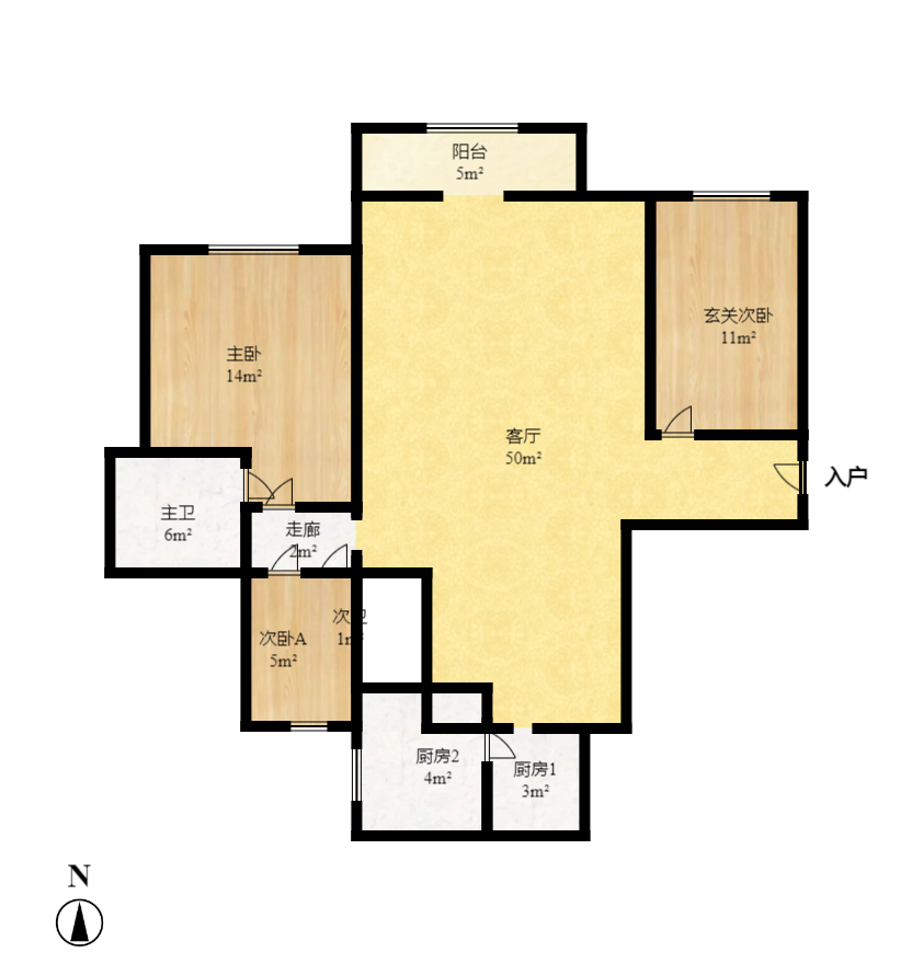 松雅湖金岸室内图2