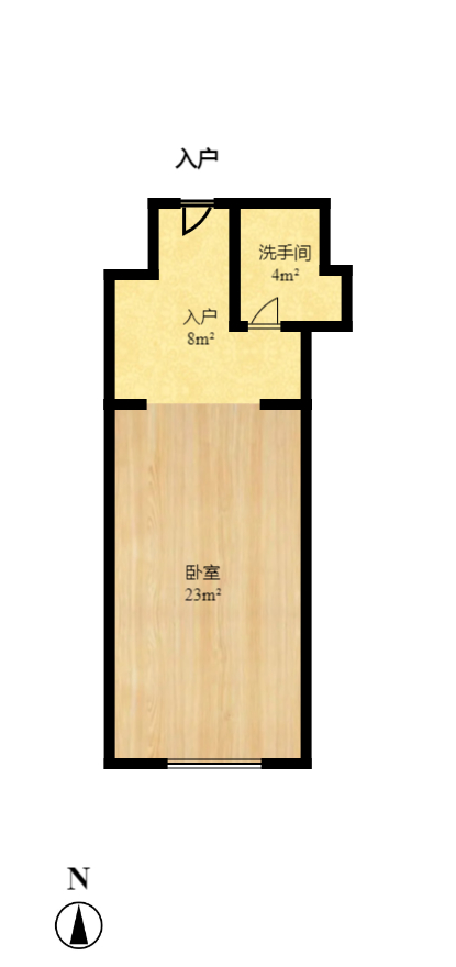 三重星都心  1室1厅1卫    1600.0元/月 三重星都心  1室1厅1卫    1600.0元/月户型图