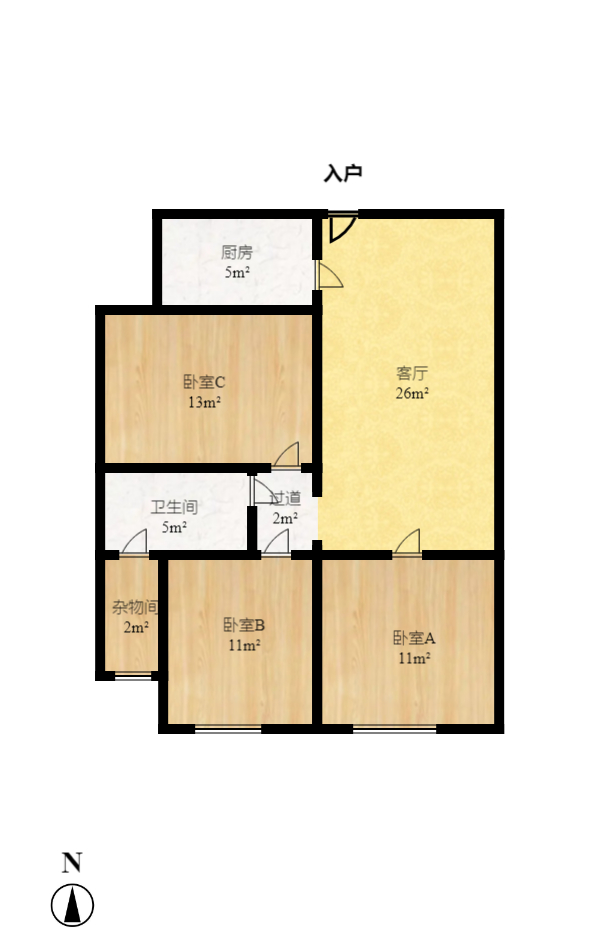 才子嘉都 2室1厅1卫 1900.0元/月 才子嘉都 2室1厅1卫 1900.0元/月户型图