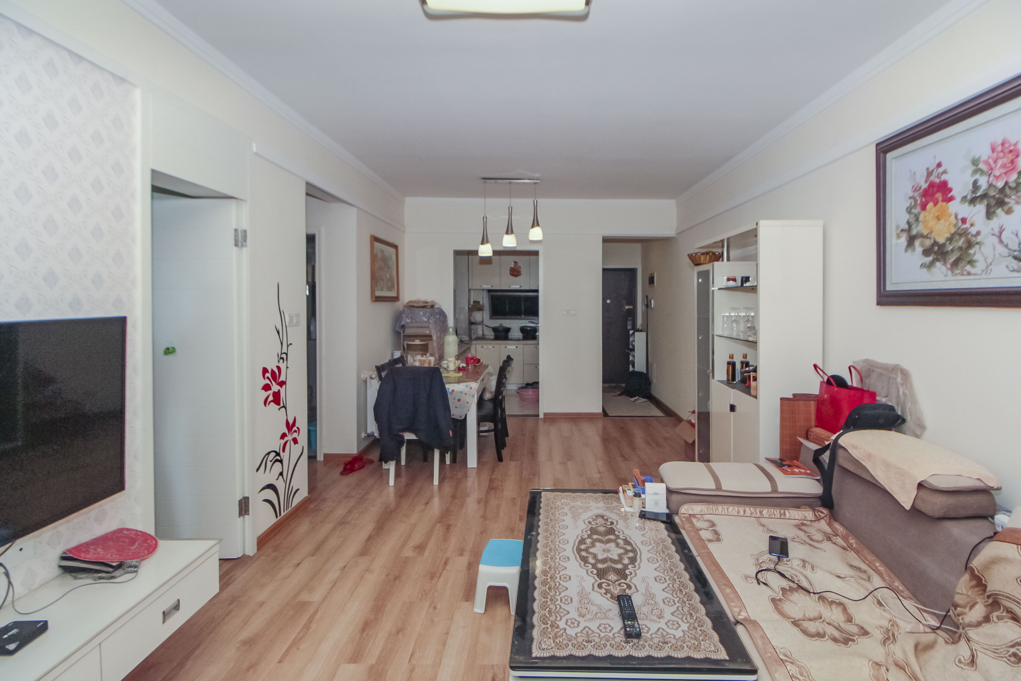 兰亭湾畔  2室2厅1卫    92.8万客厅