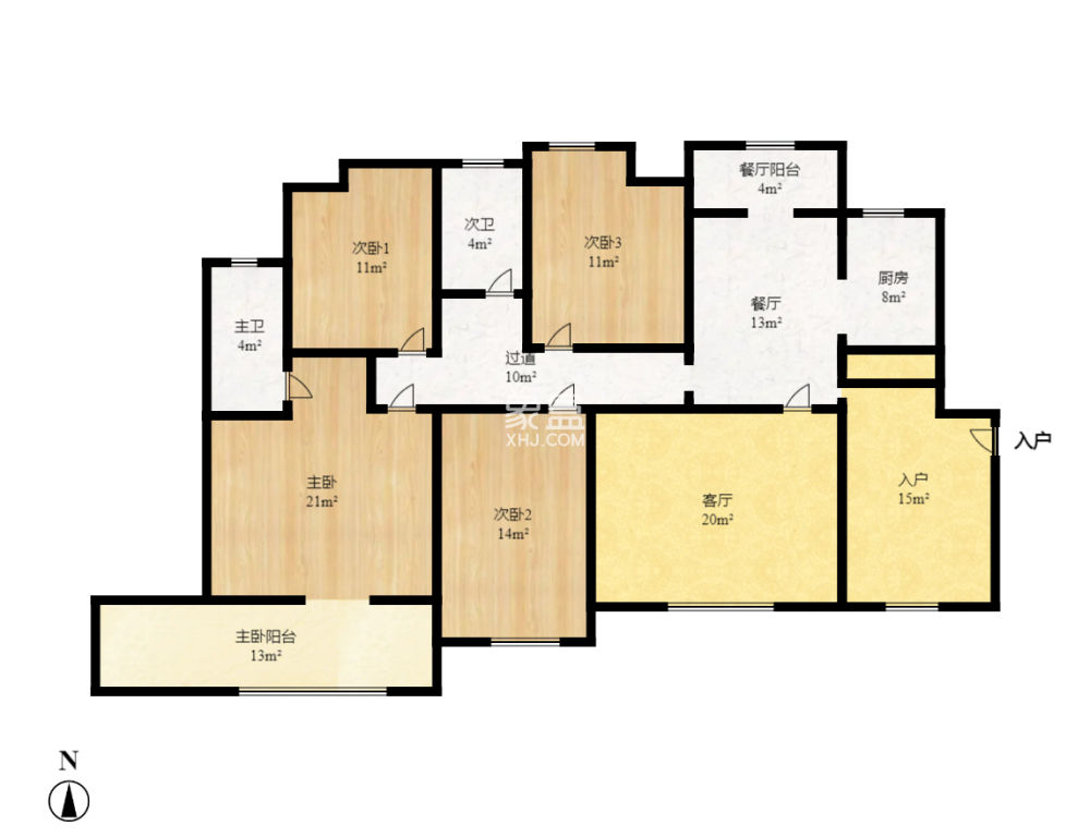 美林银谷  4室2厅4卫    142.0万