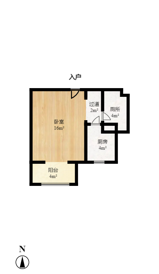 西城龙庭 1室1厅1卫 1700.0元/月 西城龙庭 1室1厅1卫 1700.0元/月户型图