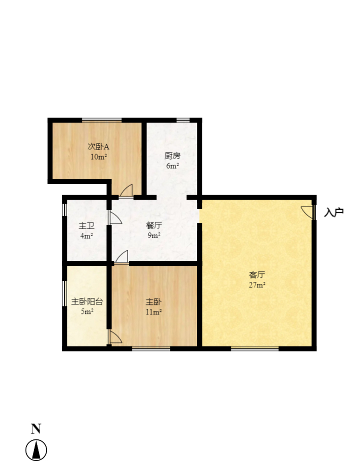标志浪漫满屋(枫景公寓)  2室2厅1卫    60.0万 标志浪漫满屋(枫景公寓)  2室2厅1卫    60.0万户型图