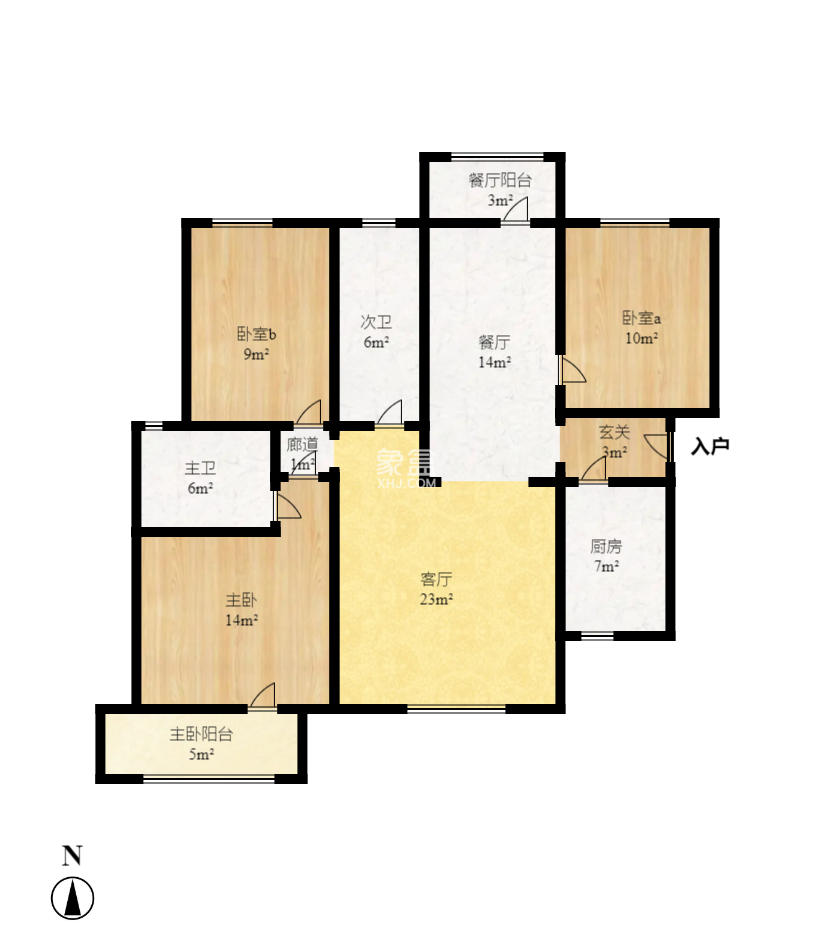 和馨园  3室1厅1卫    2300.0元/月 和馨园  3室1厅1卫    2300.0元/月户型图