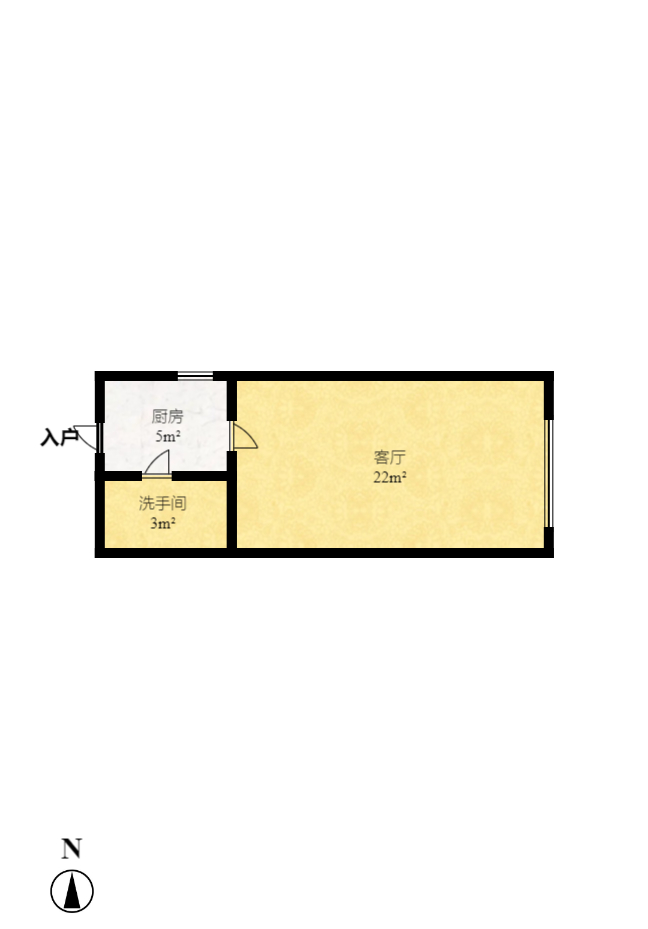 锦泰东环国际  1室1厅1卫    1600.0元/月 锦泰东环国际  1室1厅1卫    1600.0元/月户型图