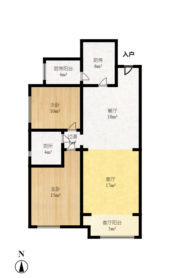 恒大御景湾  2室1厅1卫    2600.0元/月 恒大御景湾  2室1厅1卫    2600.0元/月户型图