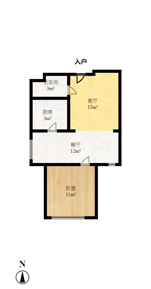 德思勤城市广场(宝格丽公寓) 1室1厅1卫 2000.0元/月 德思勤城市广场(宝格丽公寓) 1室1厅1卫 2000.0元/月户型图