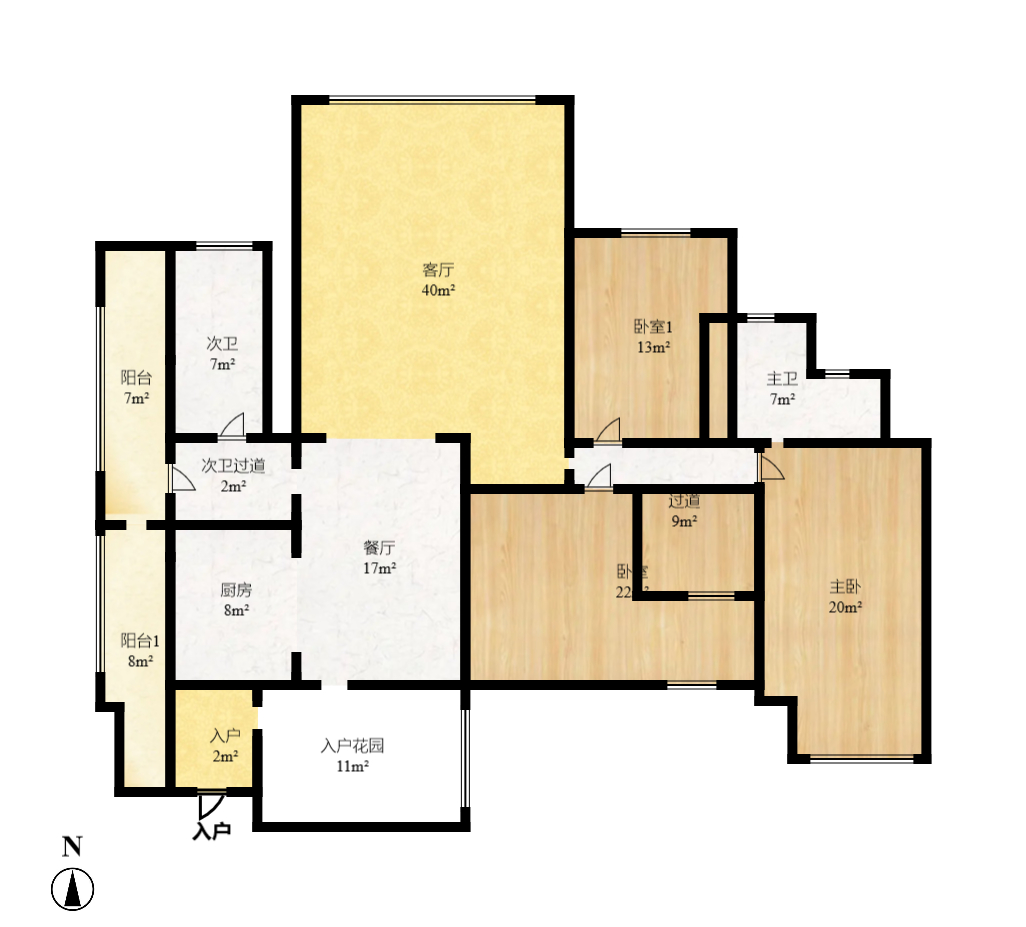 省建苑小区  3室2厅2卫    174.8万室内图1