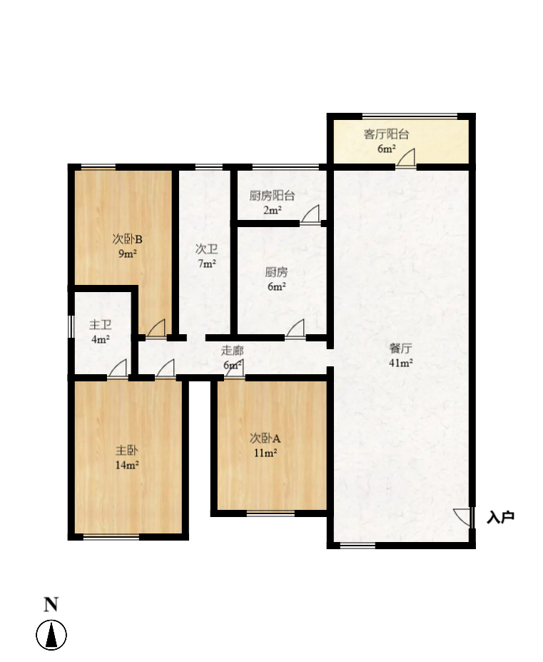 通泰梅岭苑  4室2厅2卫    3700.0元/月 通泰梅岭苑  4室2厅2卫    3700.0元/月户型图