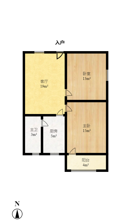 人民中路窑岭湘剧院单位房  2室1厅1卫    1200.0元/月 人民中路窑岭湘剧院单位房  2室1厅1卫    1200.0元/月户型图