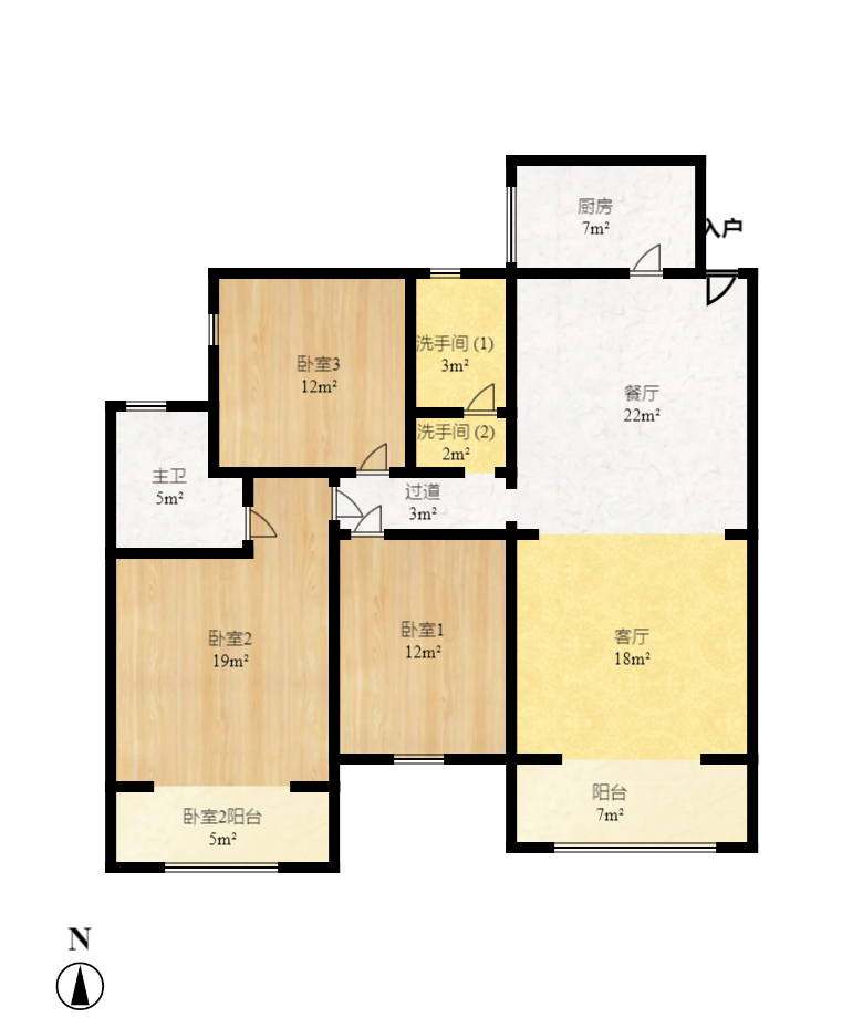 长房天翼未来城  3室2厅1卫    3200.0元/月 长房天翼未来城  3室2厅1卫    3200.0元/月户型图
