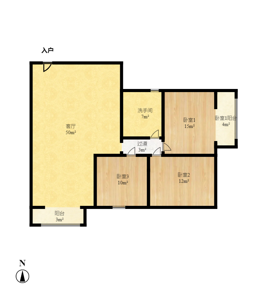 芙蓉公馆  3室2厅2卫    4200.0元/月 芙蓉公馆  3室2厅2卫    4200.0元/月户型图