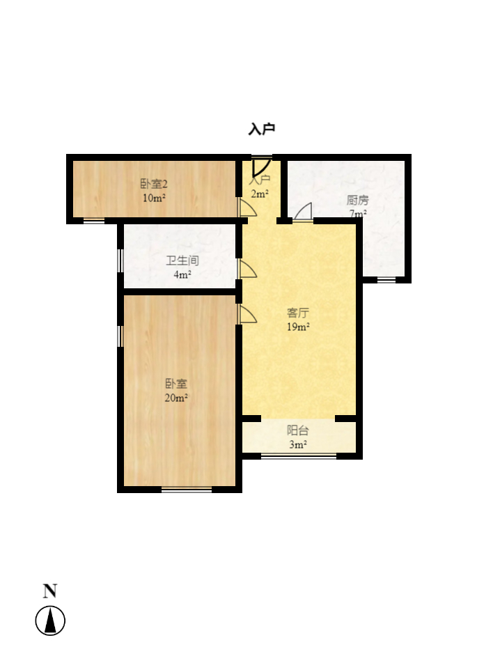 芙蓉万国城MOMA(卓越汇富苑) 1室1厅1卫 1600.0元/月 芙蓉万国城MOMA(卓越汇富苑) 1室1厅1卫 1600.0元/月户型图