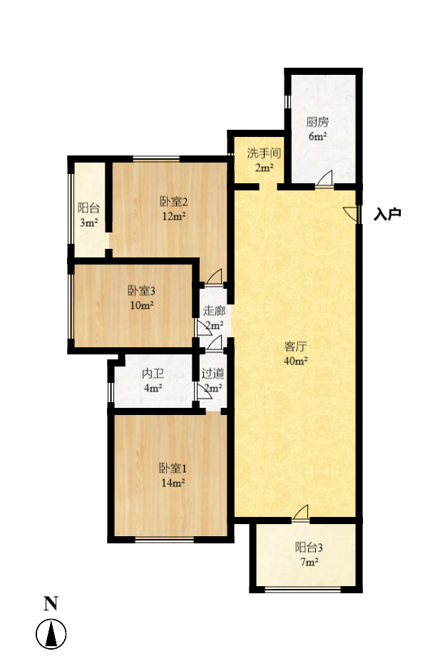 东玺门  3室2厅2卫    3200.0元/月 东玺门  3室2厅2卫    3200.0元/月户型图