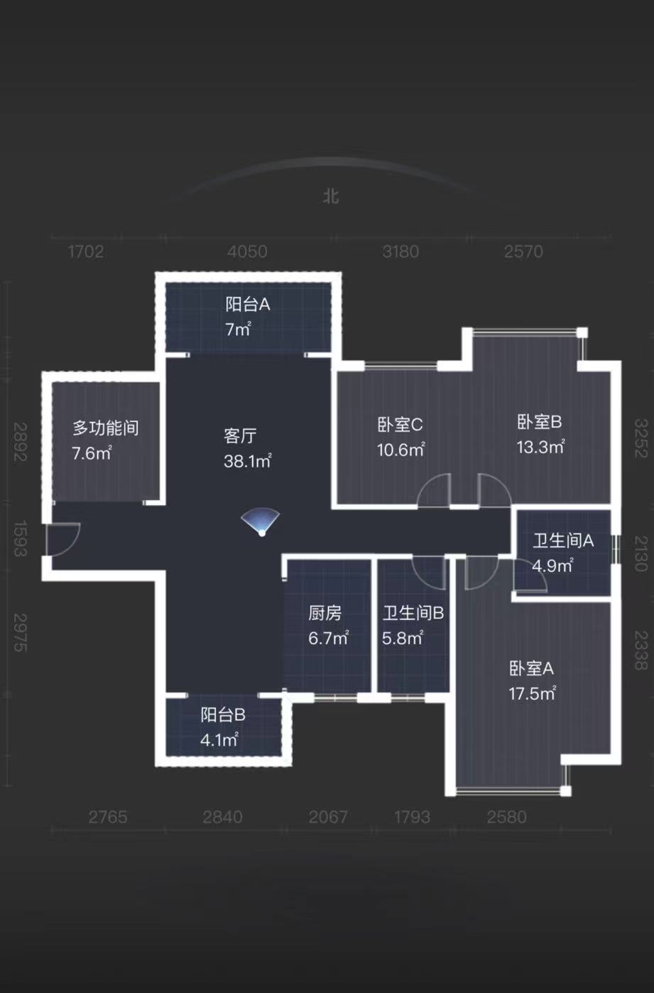 紫金华府 4室2厅2卫 92.00万 紫金华府 4室2厅2卫 92.00万室内图