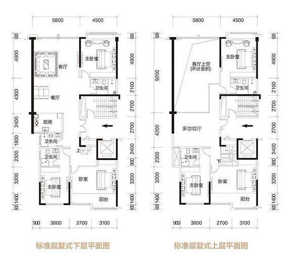 湘江公馆  6室2厅3卫   430.00万