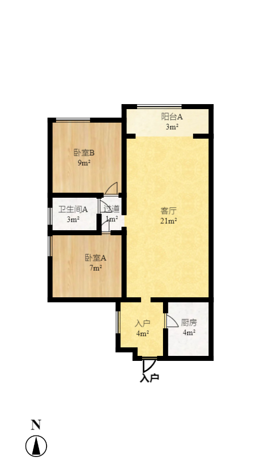 湘府十城（汇财御景湾新寓,汇财国际）  5室2厅1卫   2600.00元/月户型图
