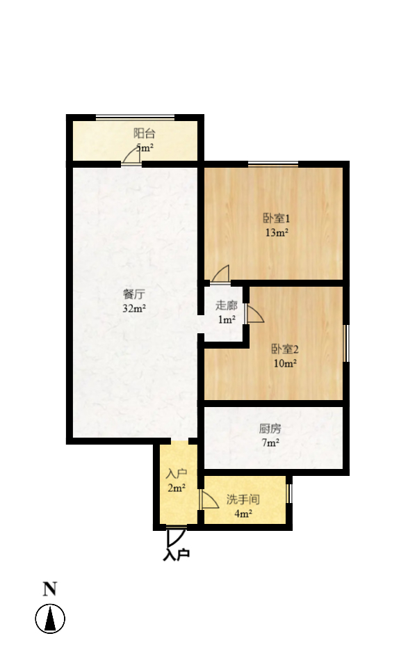 锦湘国际星城三期(锦绣苑) 1室2厅2卫 2900.0元/月 锦湘国际星城三期(锦绣苑) 1室2厅2卫 2900.0元/月户型图