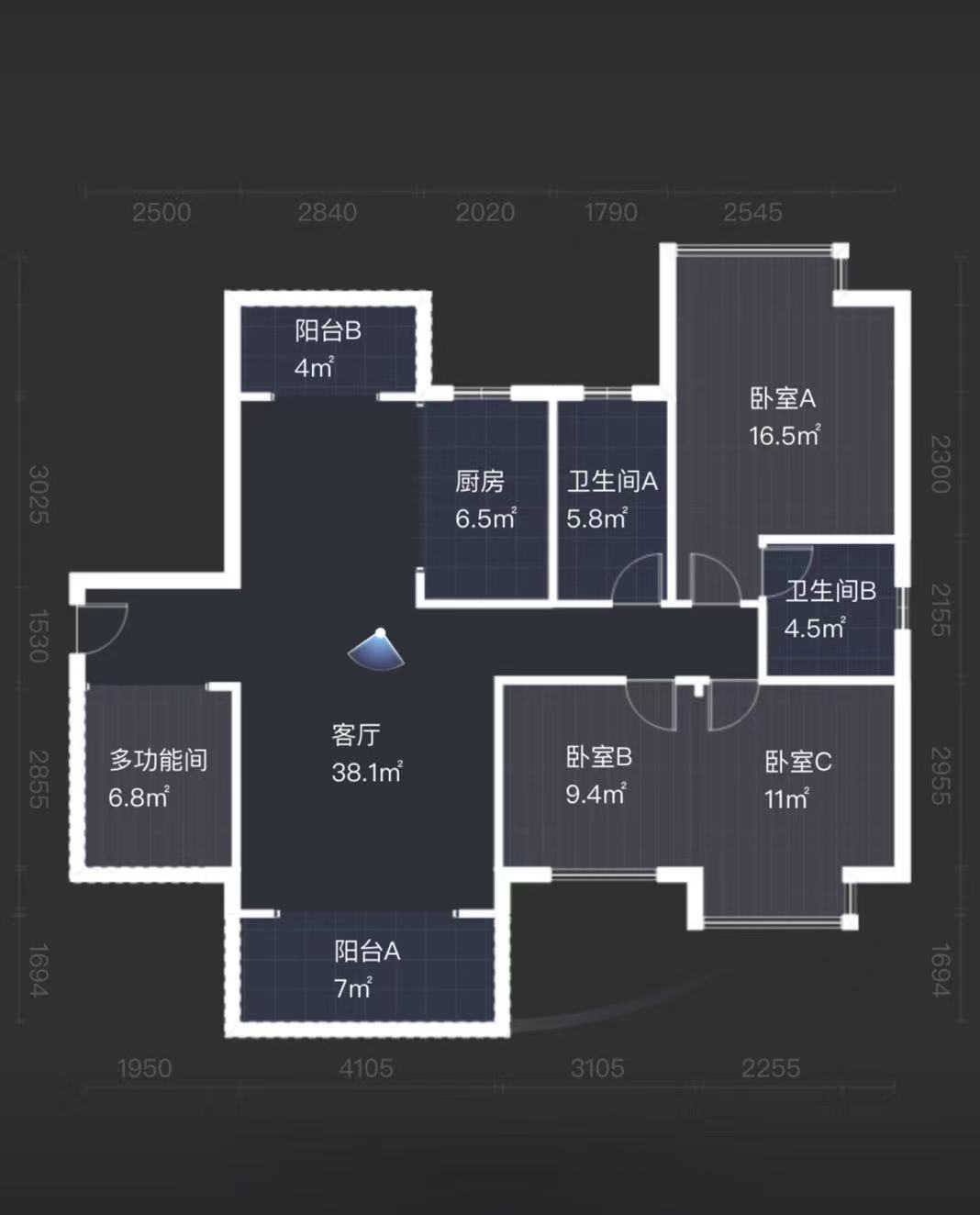 紫金华府 4室2厅2卫 88.00万 紫金华府 4室2厅2卫 88.00万室内图