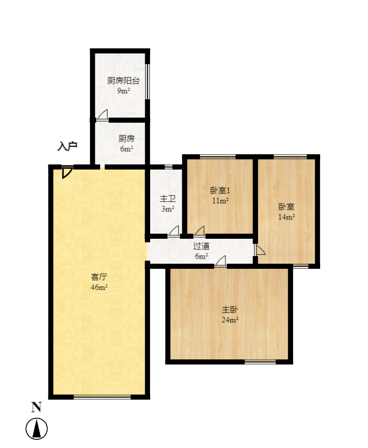 芙蓉苑 1室2厅2卫 2200.0元/月 芙蓉苑 1室2厅2卫 2200.0元/月户型图