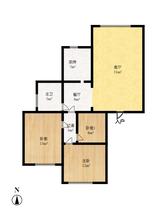 新合四村  1室0厅0卫    1550.0元/月 新合四村  1室0厅0卫    1550.0元/月户型图