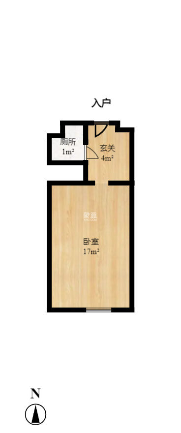 中海国际二期   53.08㎡      4000.0元/月小区图