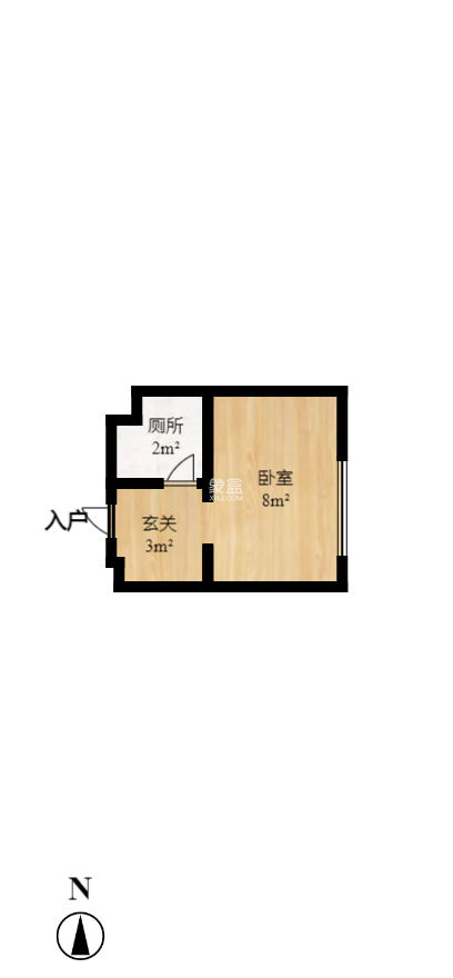 兰亭湾畔  1室1厅1卫    980.0元/月