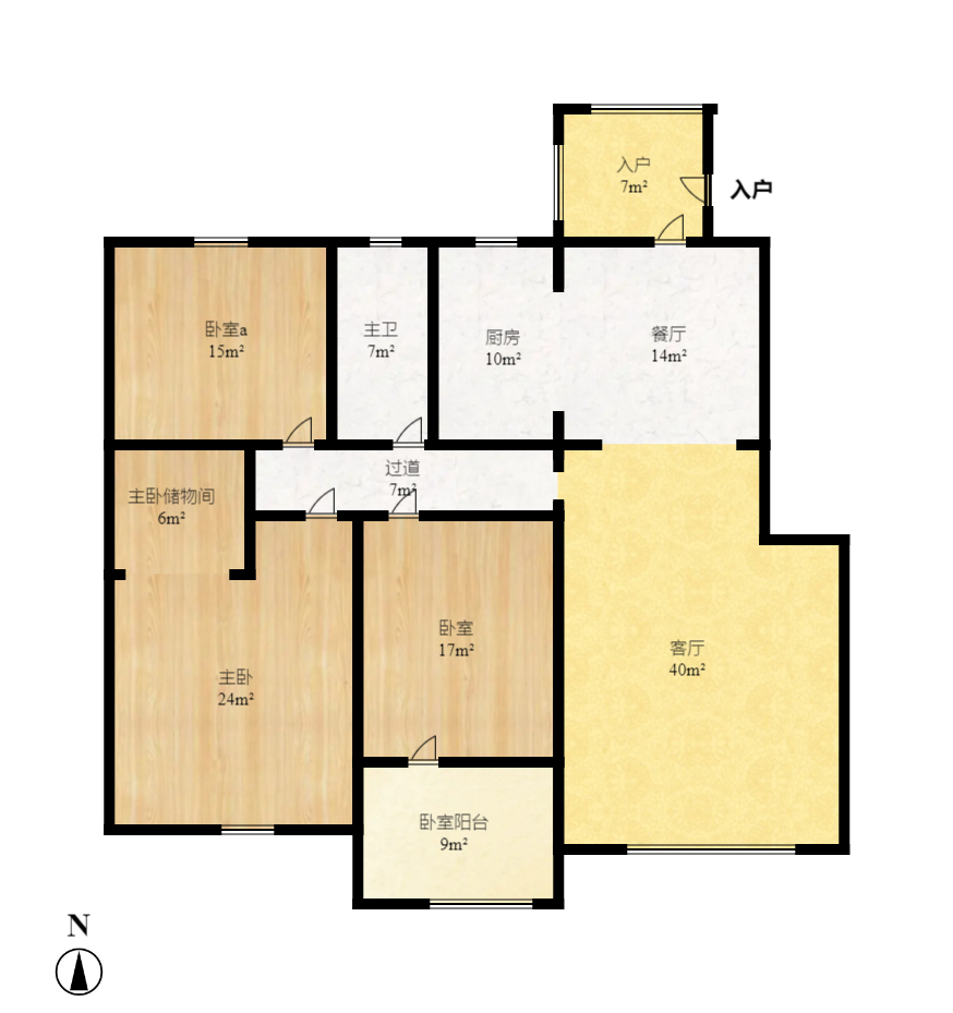 世景华庭 3室2厅2卫 1500.0元/月 世景华庭 3室2厅2卫 1500.0元/月户型图