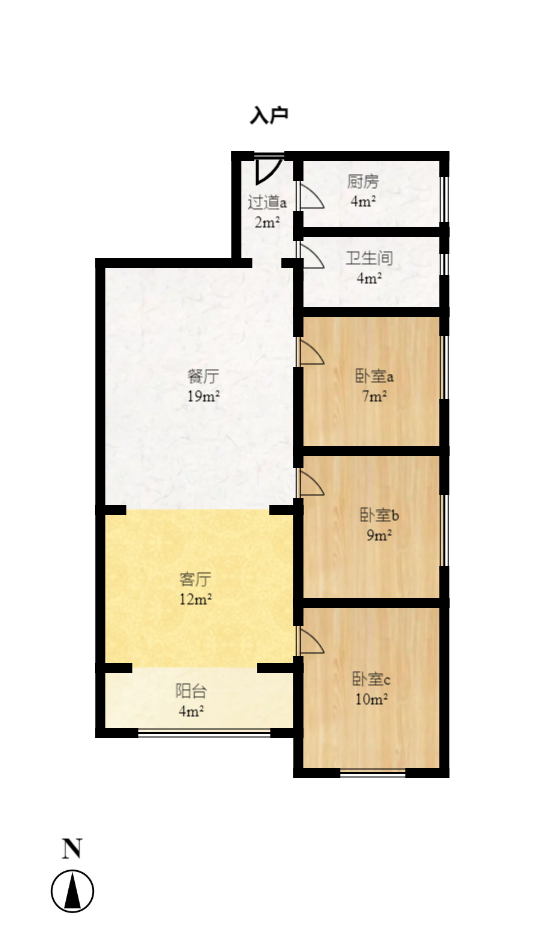 佛奥康桥水岸  2室2厅1卫    1700.0元/月 佛奥康桥水岸  2室2厅1卫    1700.0元/月户型图