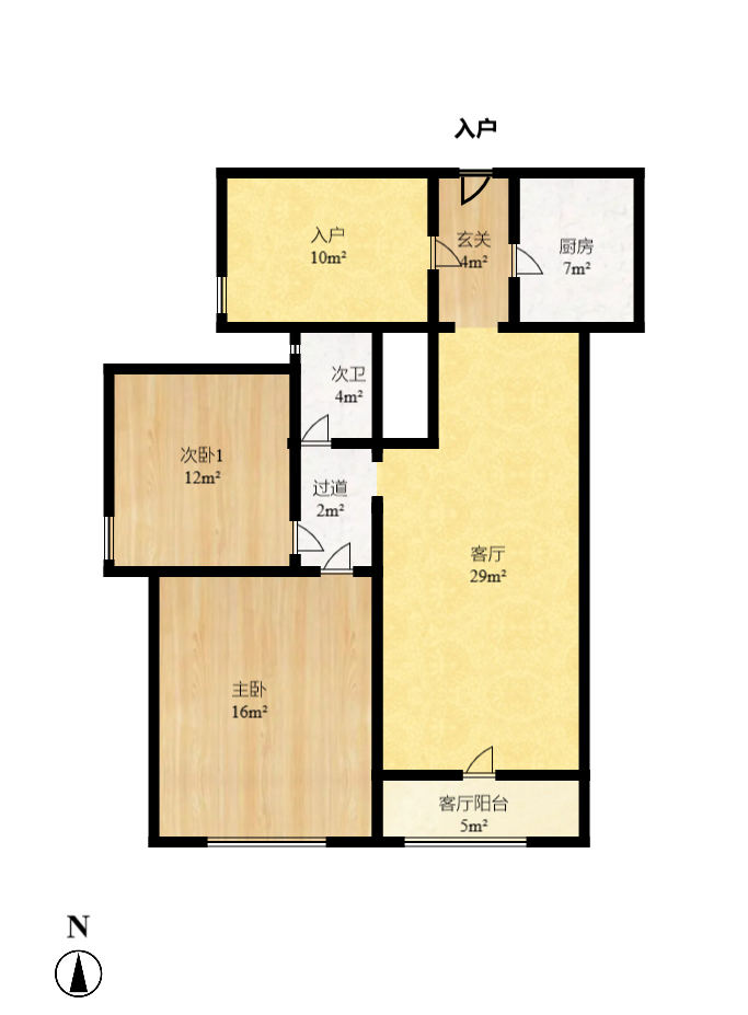 山水誉峰 2室2厅1卫 2500.0元/月 山水誉峰 2室2厅1卫 2500.0元/月户型图
