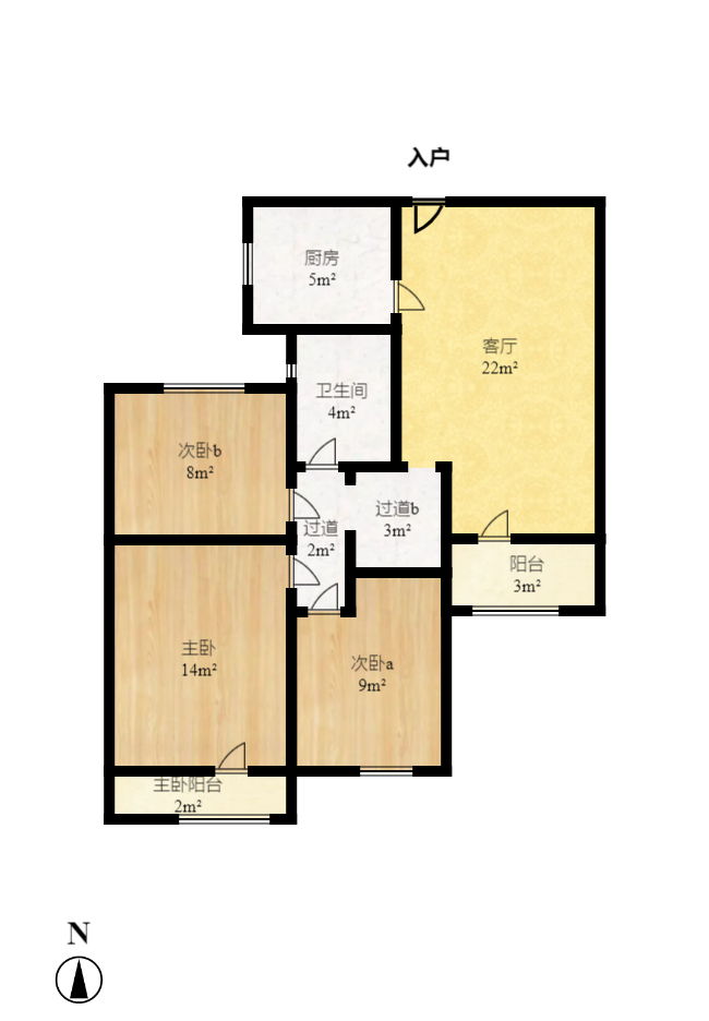 龙湖湘风原著(龙湖湘风星城) 3室2厅1卫 2000.0元/月 龙湖湘风原著(龙湖湘风星城) 3室2厅1卫 2000.0元/月户型图