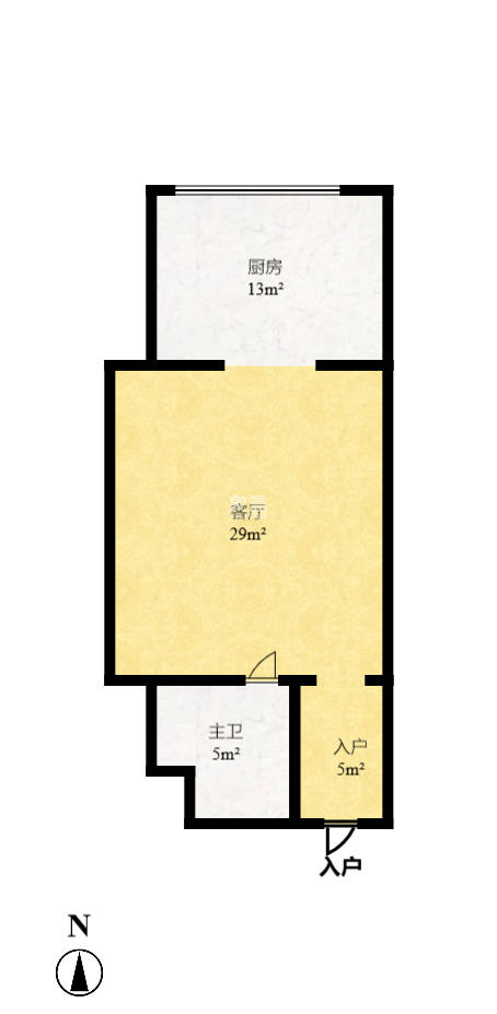 楚天家园  3室2厅2卫   1900.00元/月室内图1